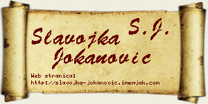 Slavojka Jokanović vizit kartica